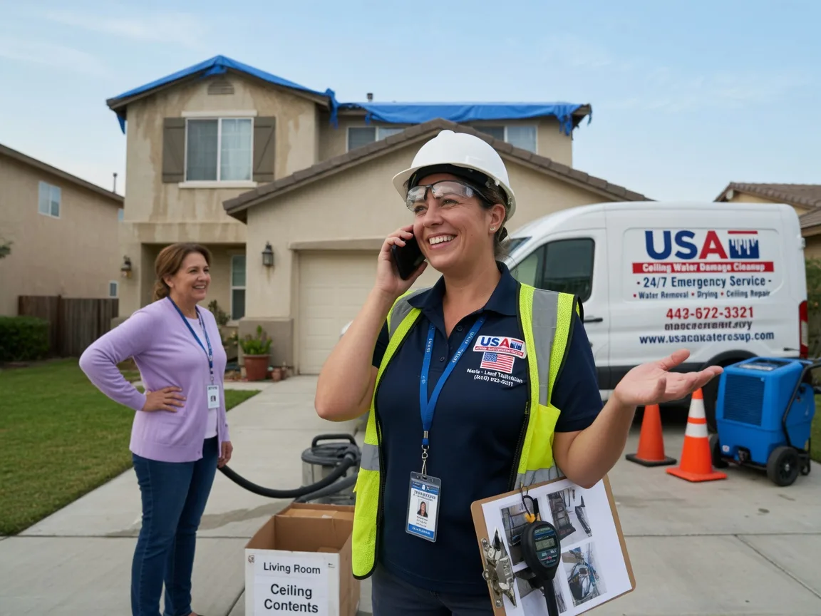 Ceiling Water Damage Restoration Woodlake, TX FAQs